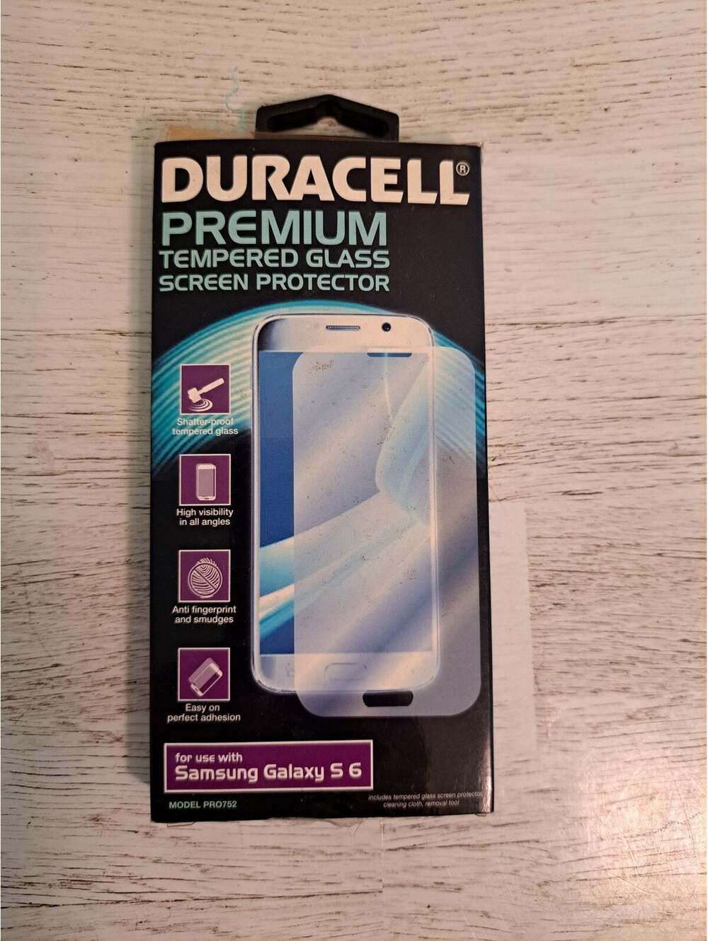 Premium Tempered Glass Screen Protector from Duracell